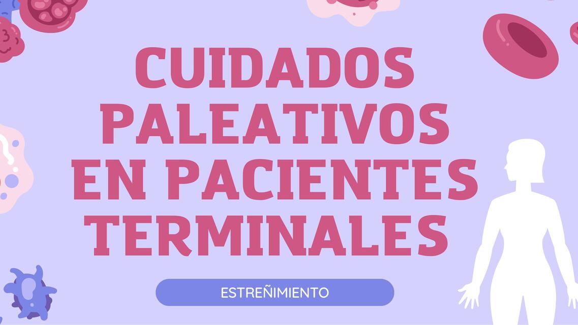 Cuidados paleativos en pacientes terminales