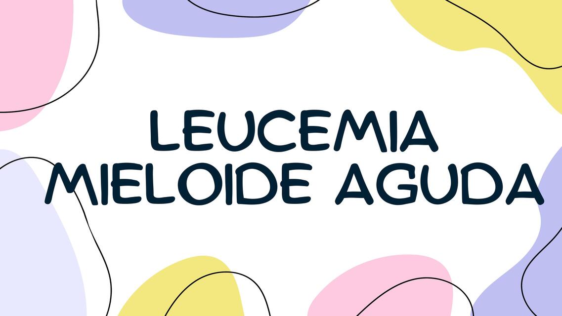 Leucemia Mieloide Aguda