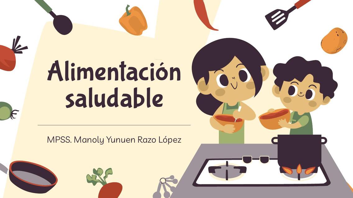 Alimentación saludable para ninos