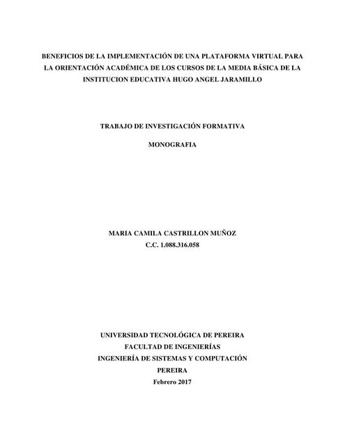 Beneficios de una implementación de una plataforma