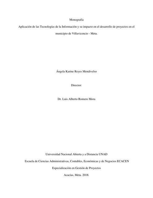 Aplicación de las tecnologias de la información y su impacto en el desarrollo