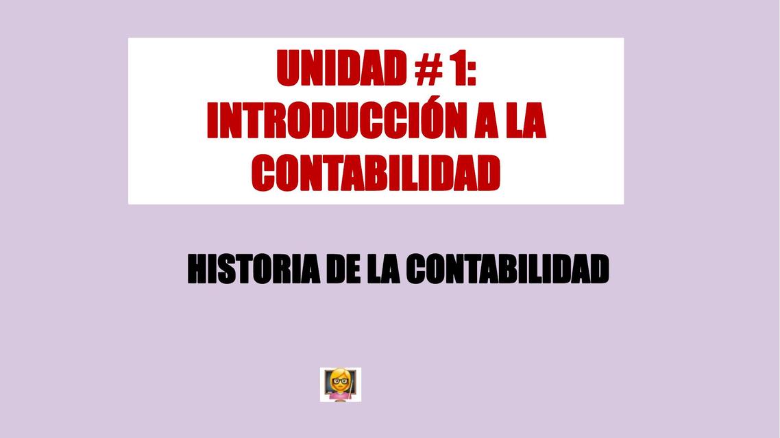 Historia de la Contabilidad