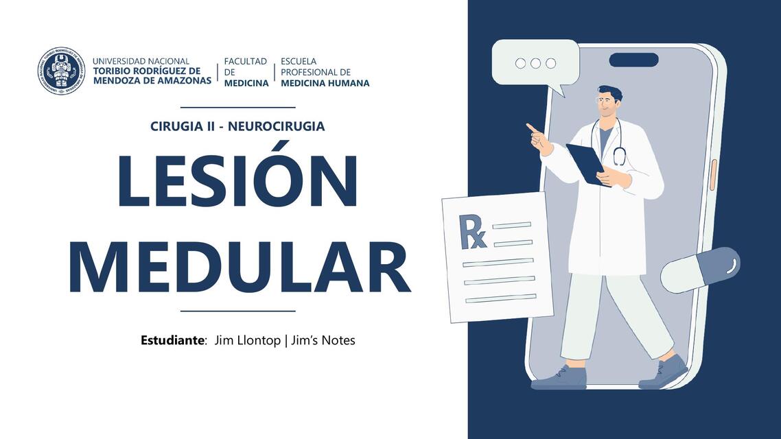 LESION MEDULAR PPT