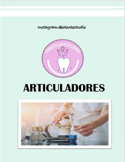 Arco Facial y Articuladores