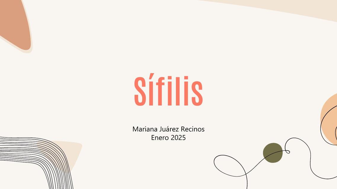 Sífilis