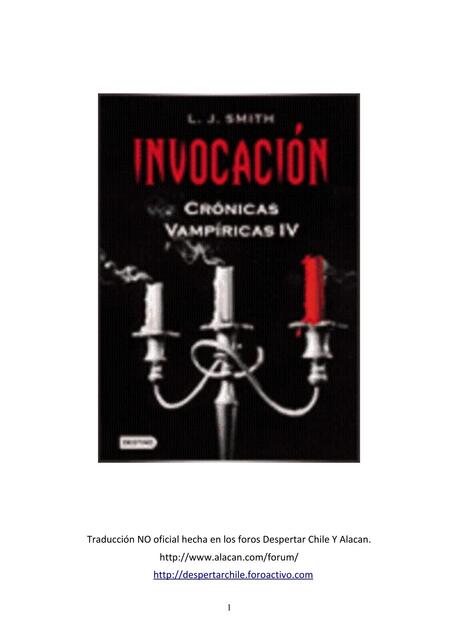 Cronicas Vampiricas Invocacion