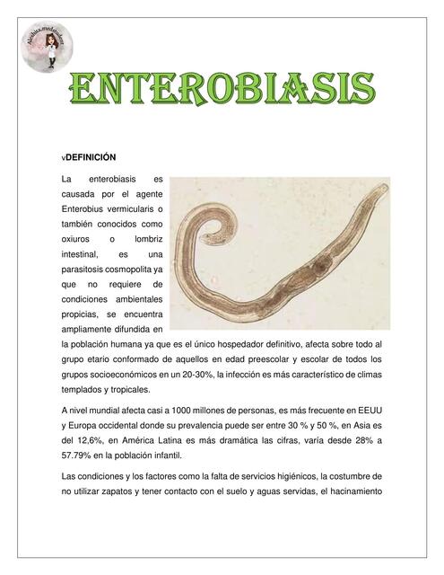 Enterobiasis