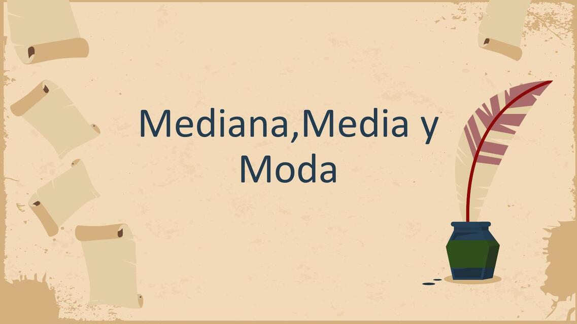 7 ejemplos mediana media y moda