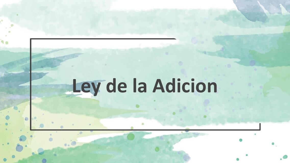 9 ley de adicion