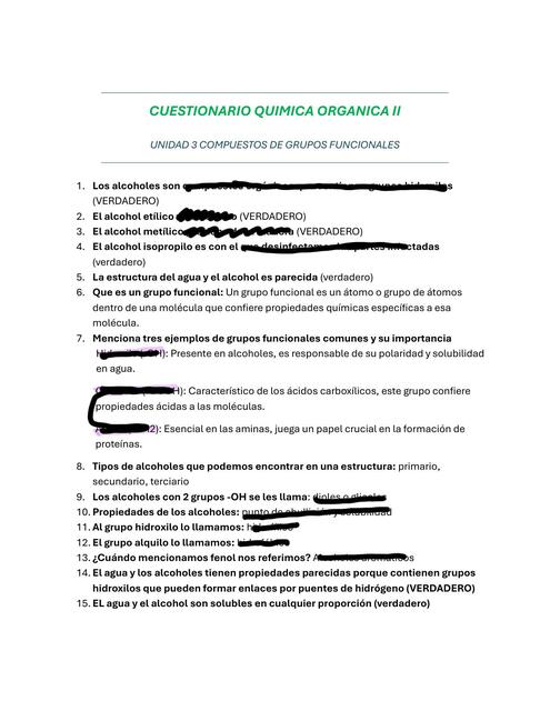 PDF 2CUESTIONARIO DE QUIMICA ORG