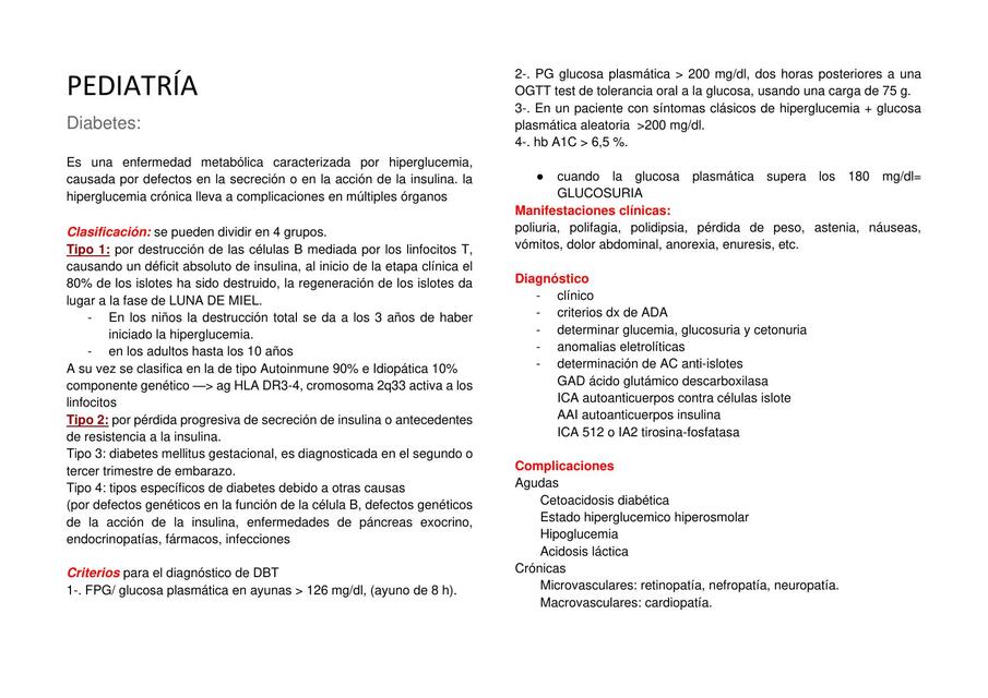 Pediatria DBT