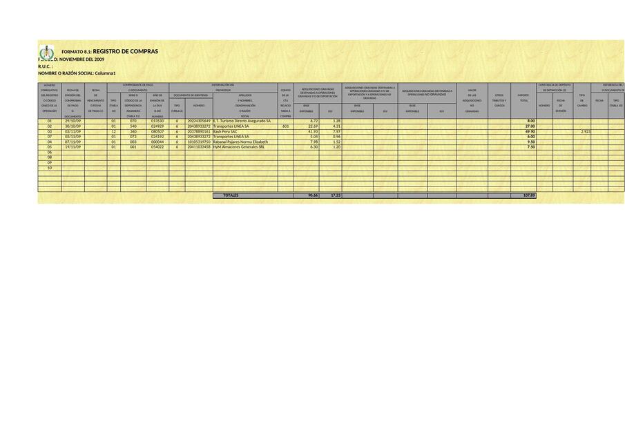 Plantilla Excel Estado de Flujo de Efectivo automatico