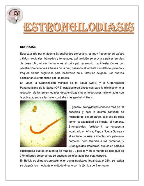 ESTRONGILODIASIS