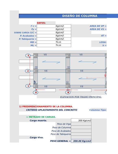 Diseño de Columna