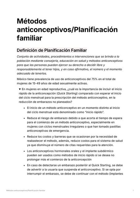 EGEL | GPC Planificación familiar