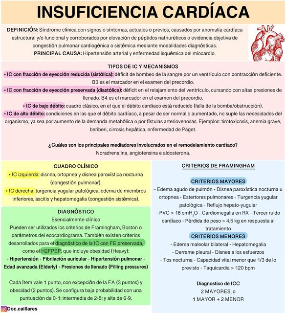 INSUFICIENCIA CARDÍACA