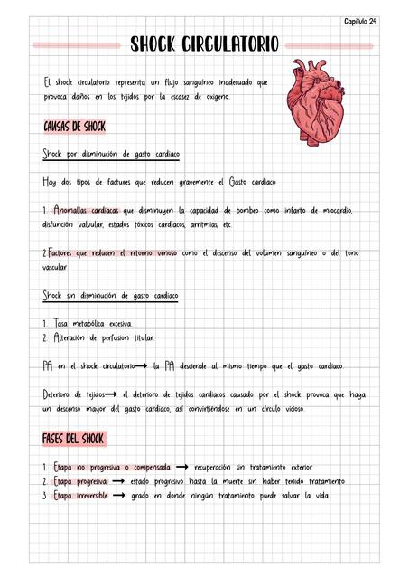 Shock circulatorio FISIOLOGÍA DE GUYTON