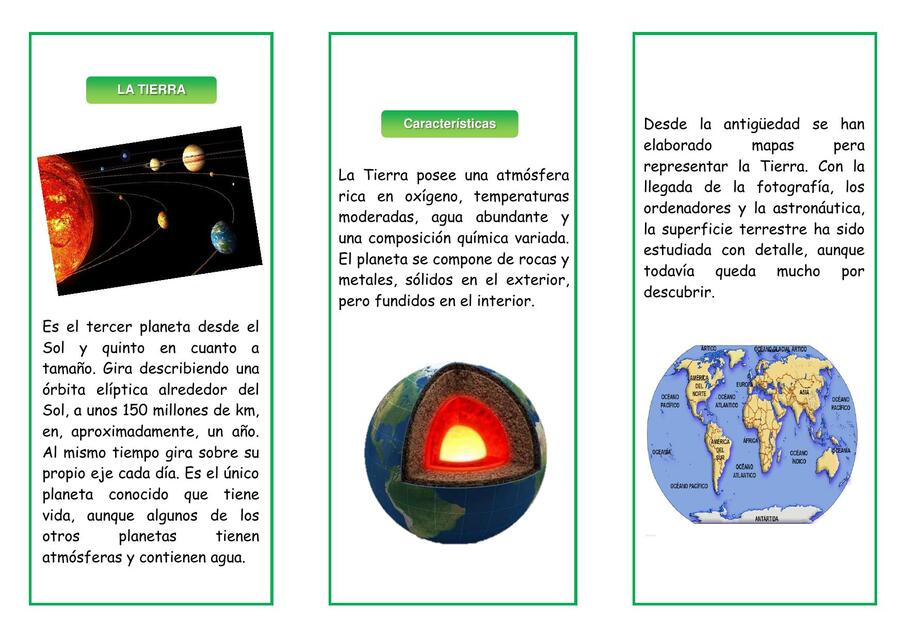 El planeta tierra