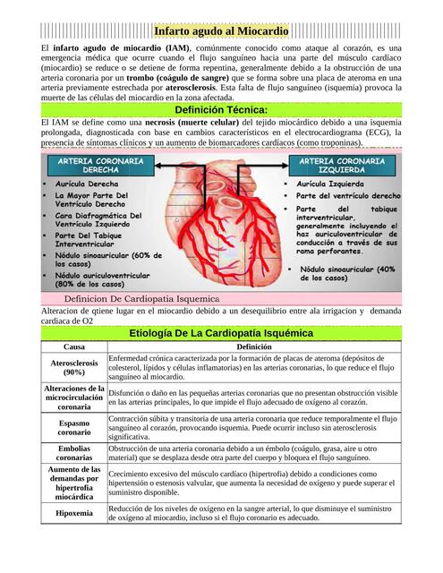 Infarto Agudo al Miocardio ft Robbins