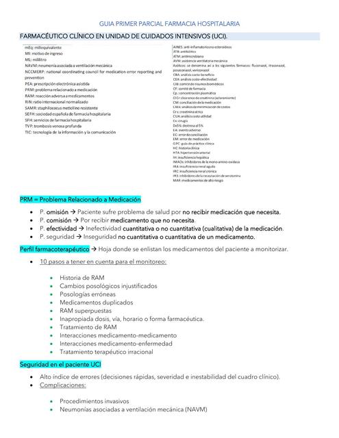 GUÍA COMPLETA FARMACIA HOSPITALARIA