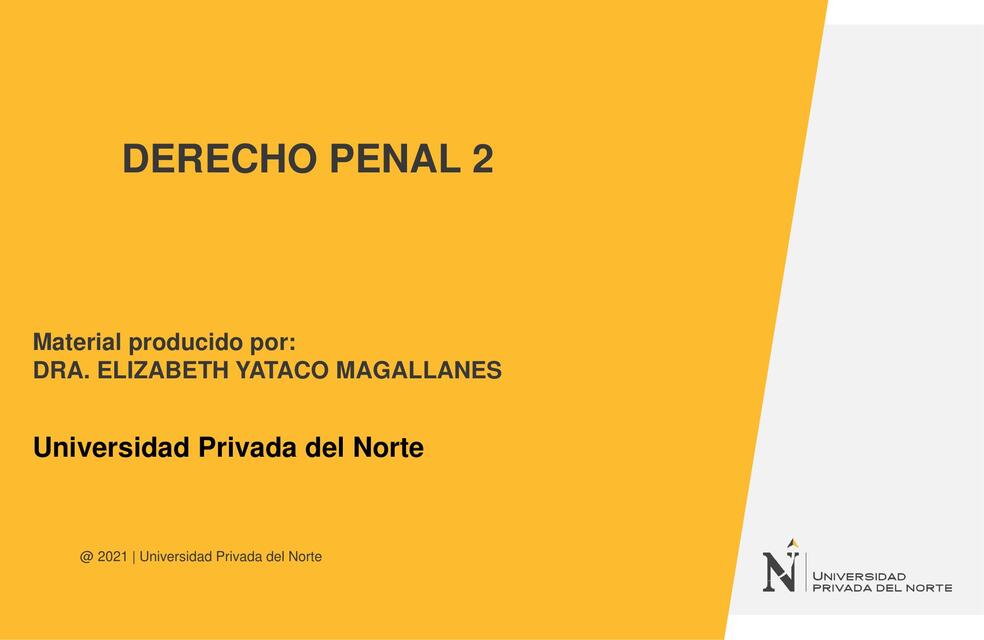 SEMANA 2 DE DERECHO PENAL 2 DELITOS