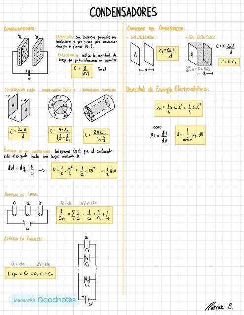 FISICA 3 - CONDENSADORES