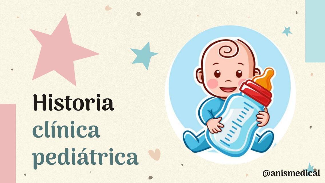 Historia clínica pediátrica