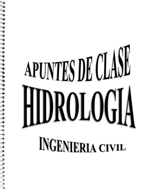 HIDROLOGIA INGENIERIA CIVIL