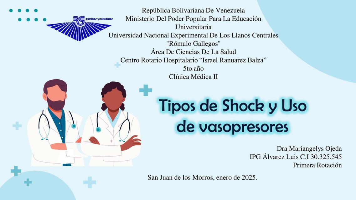 tipos de shock luis alvarez borrador