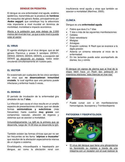 14 DENGUE EN PEDIATRÍA