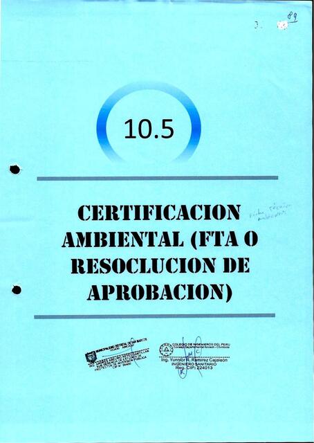 CERTIFICADOS DE SUELOS