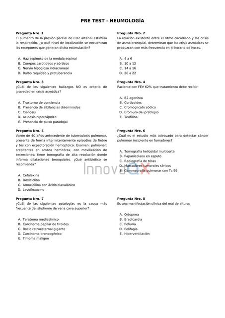 PRETEST NEUMOLOGÍA- FINAL RESPUESTAS