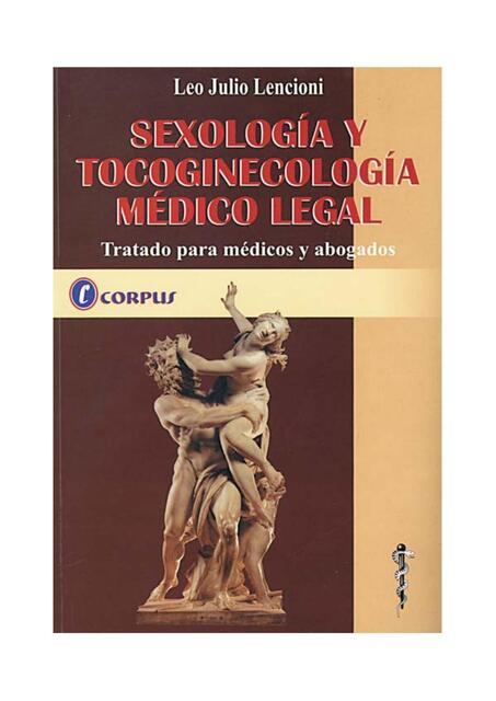 Sexologia y Tocoginecologia Medico Legal 1