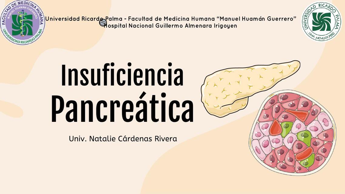 Insuficiencia pancreática