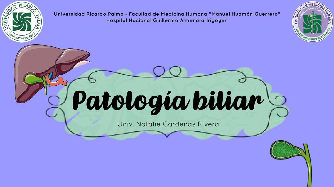 Patología biliar