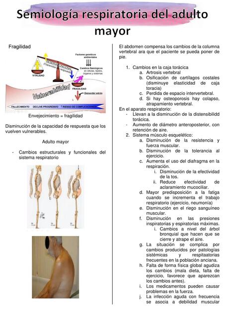 SEMIOLOGÍA RESPIRATORIA DEL ADULTO MAYOR