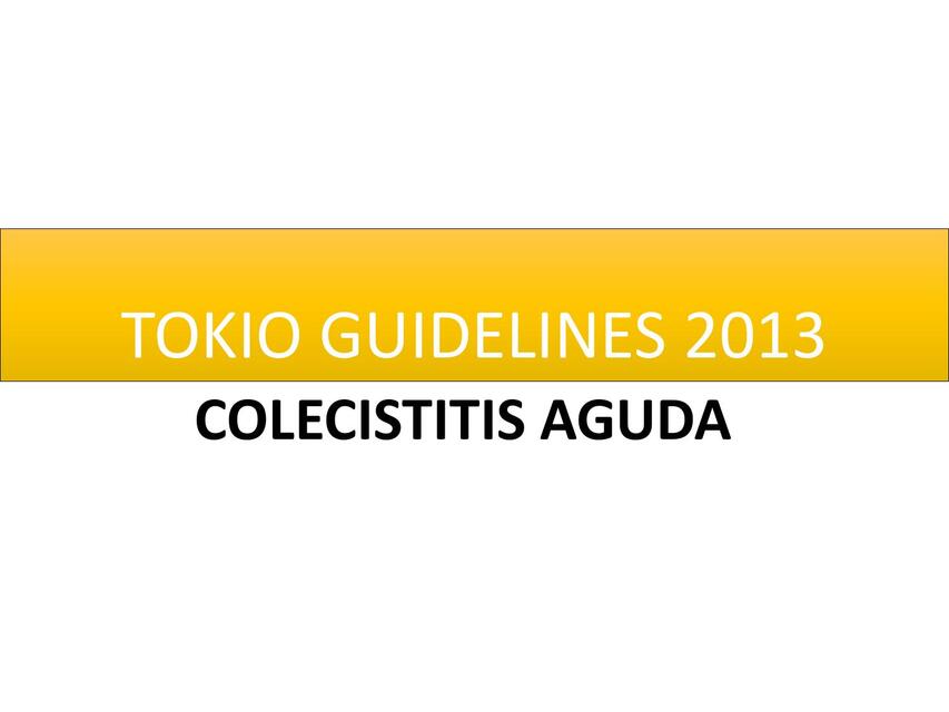 COLECISTITIS