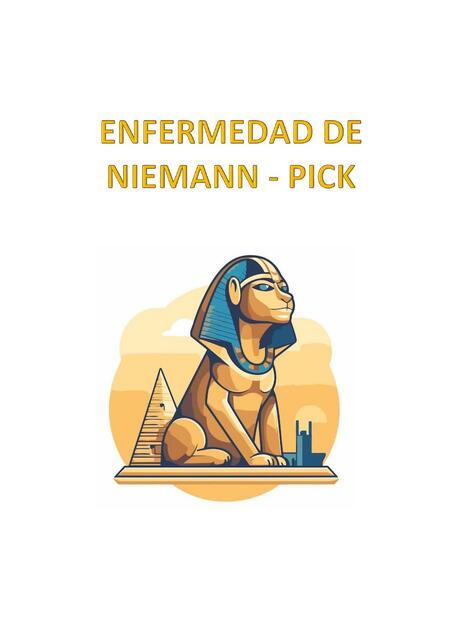 ENFERMEDAD DE NIEMANN PICK