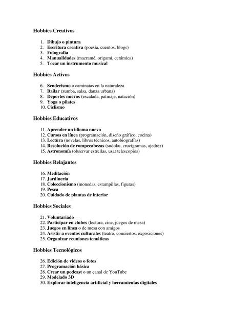 Hobbies Creativos Ema Peralta Udocz