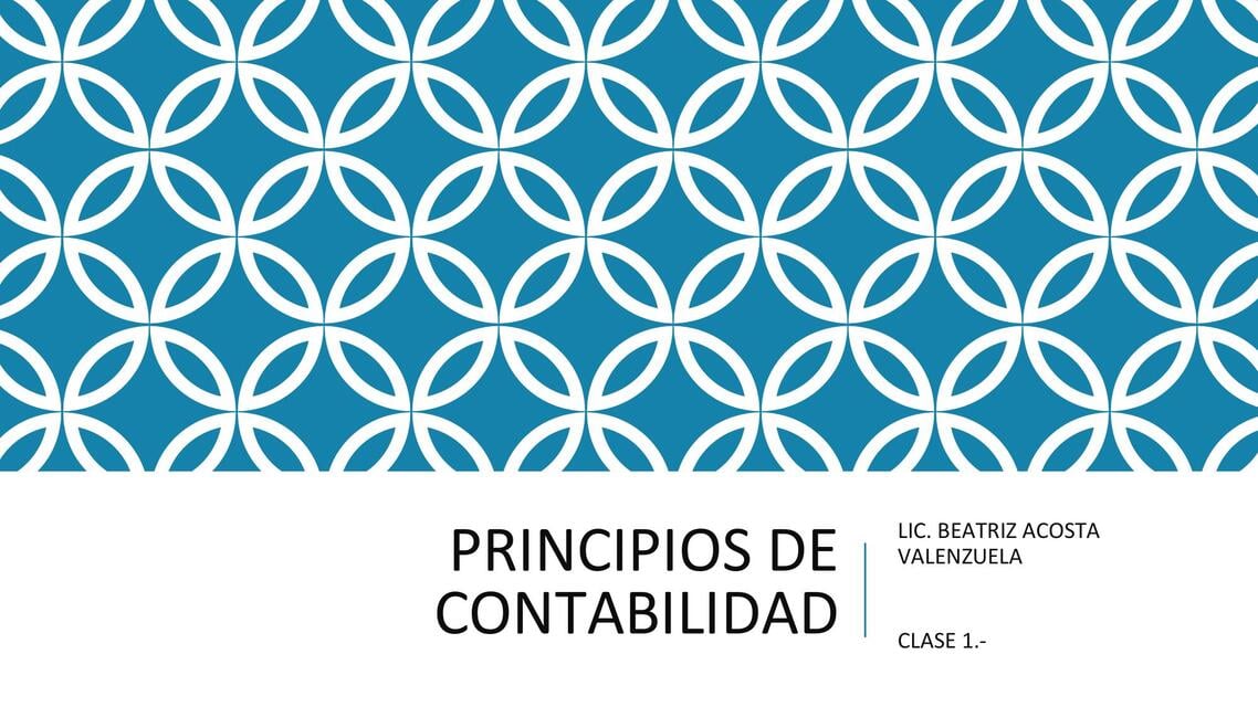 PRINCIPIOS DE CONTABILIDAD | Antonio | uDocz