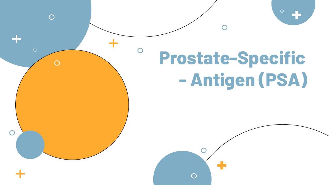 Prostate Specific Antigen