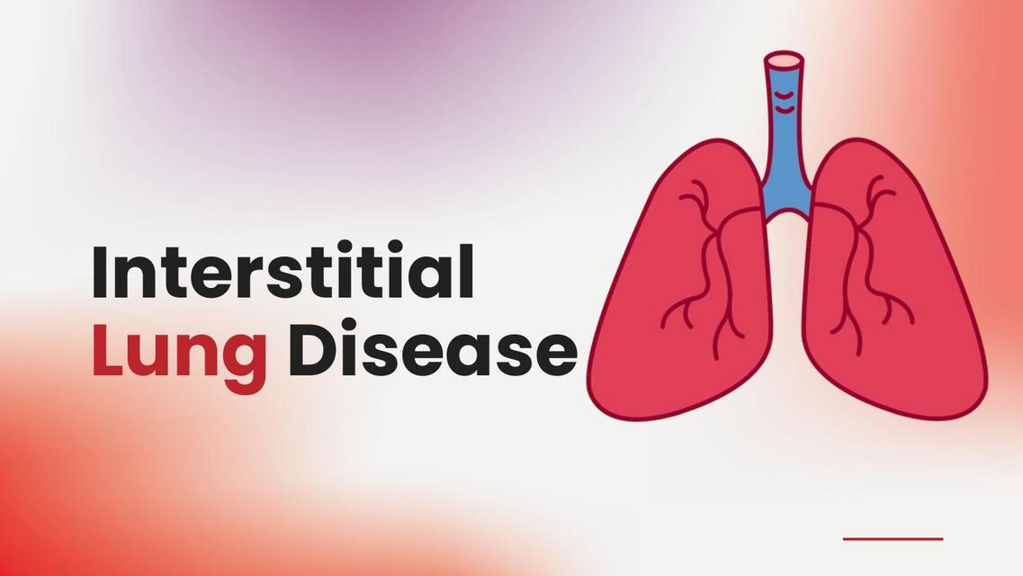 Interstitial Lung Disease