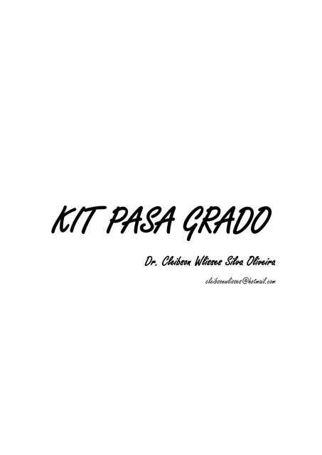 KIT PARA GRADO