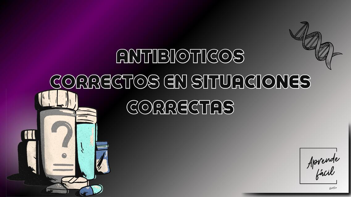 FCOS ANTIBIOTICOS