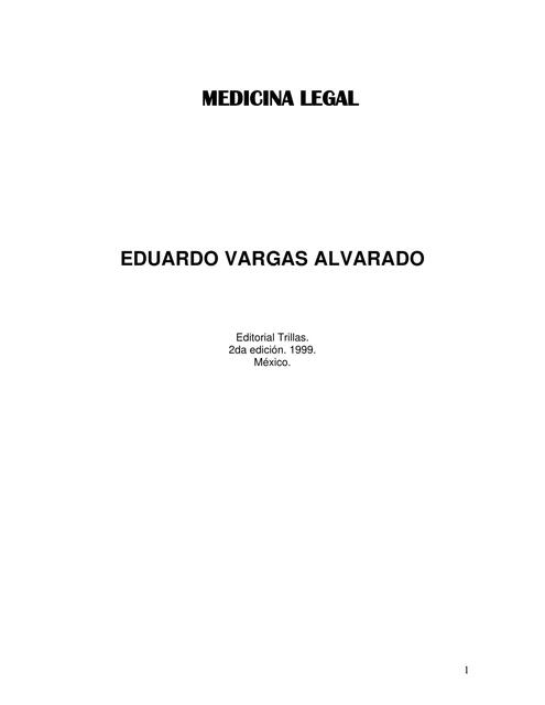 medicina legal