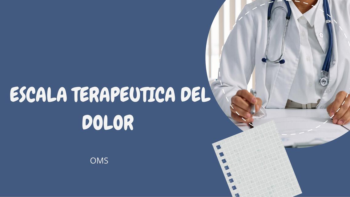 Escala terapeutica del dolor