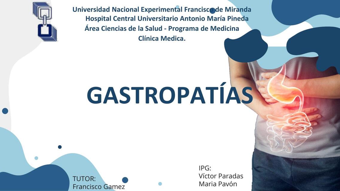 3 GASTROPATÍAS