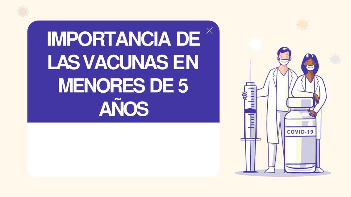 IMPORTANCIA DE VACUNAS