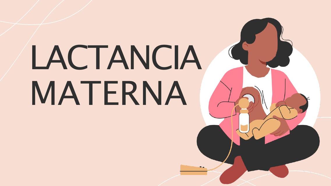 CHARLA SOBRE LACTANCIA MATERNA