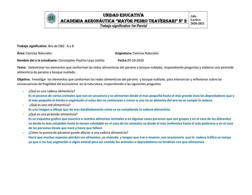 TTABAJO FINAL DEL PARCIAL 1 CCNN 29 10 Christopher Loya uDocz